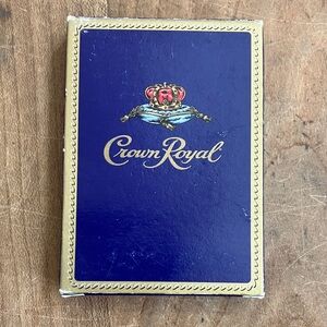 Crown Royal Playing Cards new box has a few dents